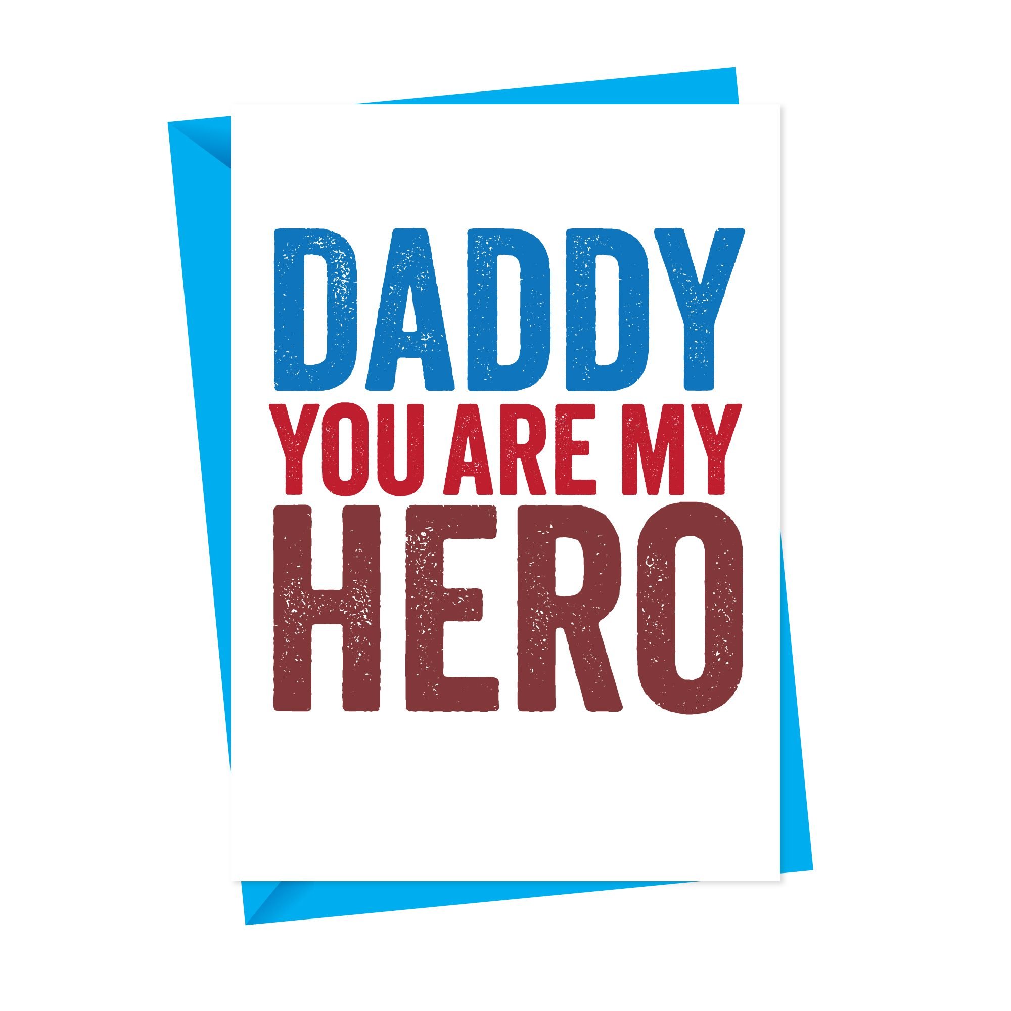 Dad You Are My Hero Card Father S Day Card A Is For Alphabet