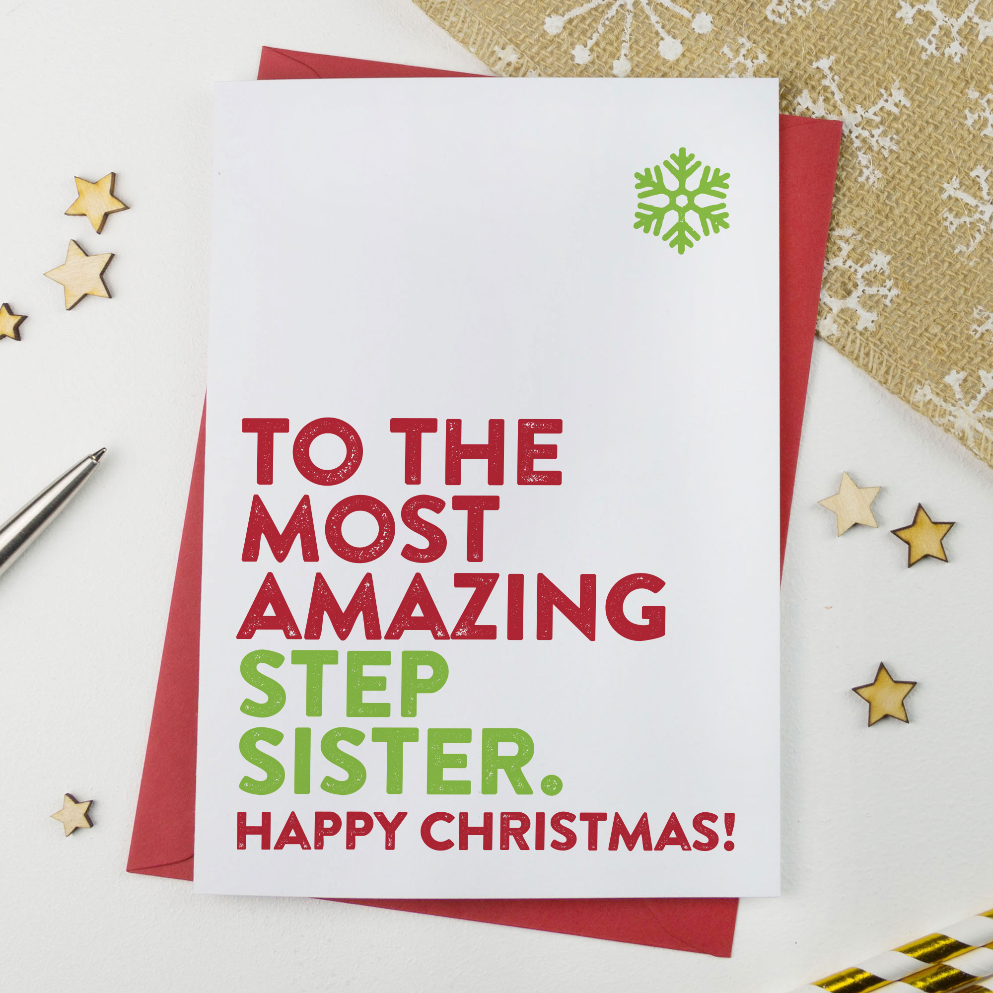 most-amazing-step-sister-christmas-card-aisforalphabet